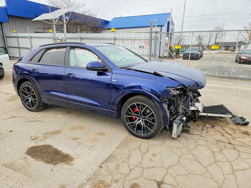 2019 Audi Q8 მანქანა იყიდება აუქციონზე, vin: WA1FVAF19KD025244, აუქციონის ნომერი: 47454596