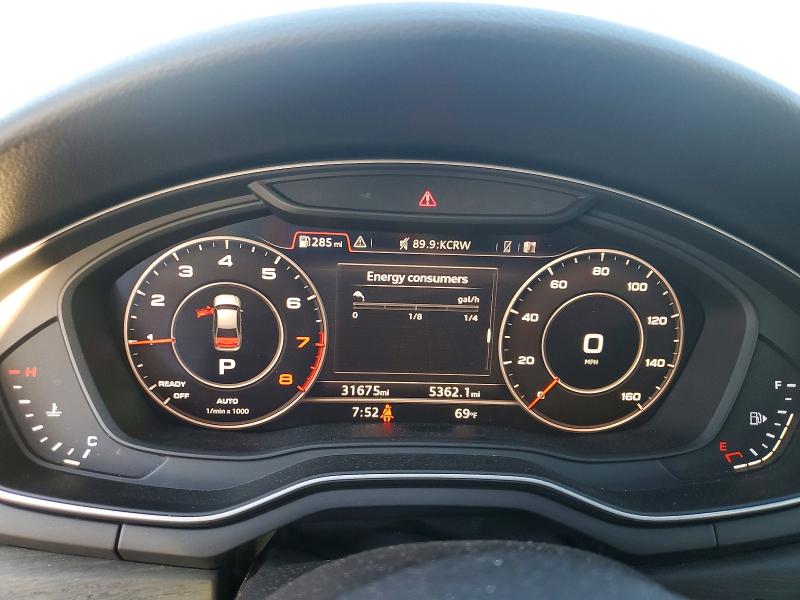 Продажа на аукционе авто 2018 Audi A4, vin: WAUENAF42JA224208, номер лота: 46825706