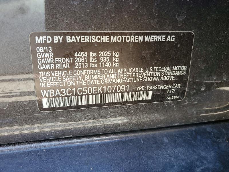 Продаж на аукціоні авто 2014 Bmw 328, vin: WBA3C1C50EK107091, номер лоту: 41743976