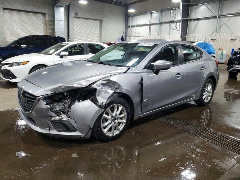48222706 :رقم المزاد ، JM1BM1V75E1116241 vin ، 2014 Mazda 3 مزاد بيع