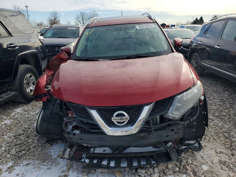 45916056 :رقم المزاد ، 5N1AT2MVXEC848692 vin ، 2014 Nissan Rogue مزاد بيع