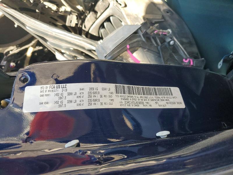 Продаж на аукціоні авто 2018 Chrysler Pacifica, vin: 2C4RC1N72JR236599, номер лоту: 46649426