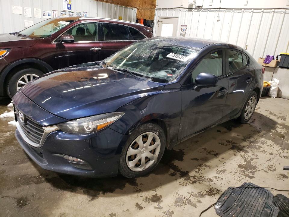 46174916 :رقم المزاد ، 3MZBN1U70JM227093 vin ، 2018 Mazda 3 مزاد بيع