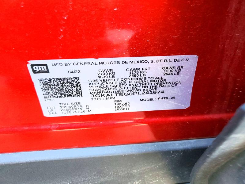Продаж на аукціоні авто 2023 Gmc Terrain, vin: 3GKALTEG0PL241674, номер лоту: 46177256