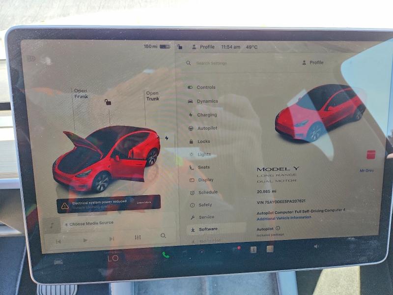 Aukcja sprzedaży 2023 Tesla Model Y, vin: 7SAYGDEE5PA207621, numer aukcji: 46658216