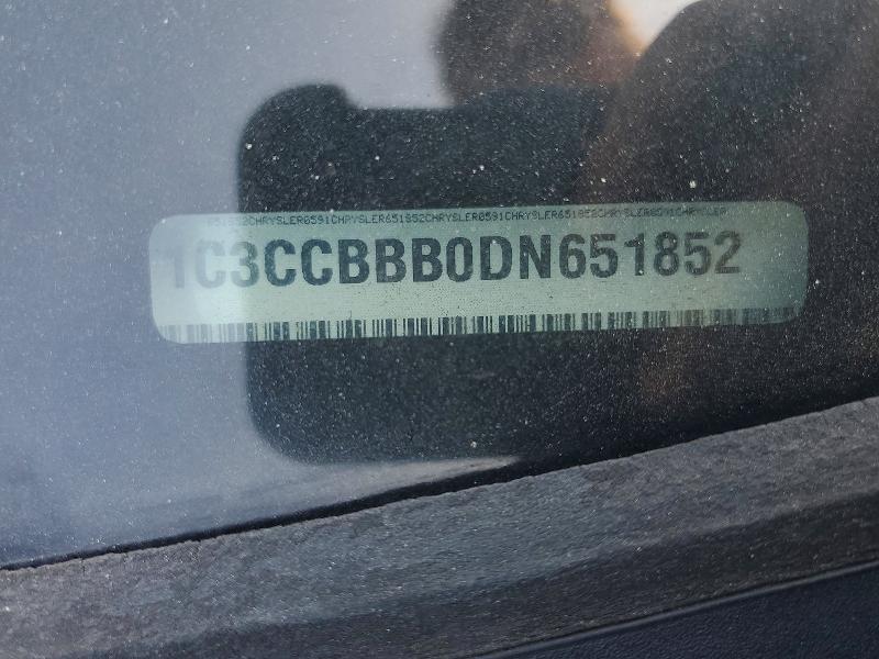 47213516 :رقم المزاد ، 1C3CCBBB0DN651852 vin ، 2013 Chrysler 200 مزاد بيع