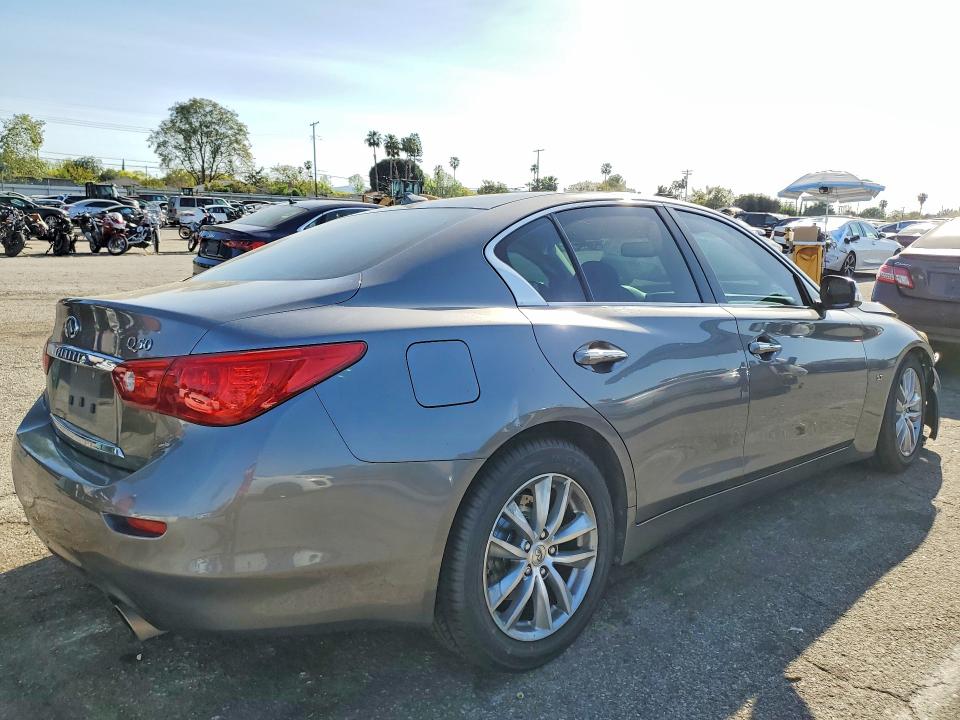 2015 Infiniti Q50 მანქანა იყიდება აუქციონზე, vin: JN1BV7APXFM339786, აუქციონის ნომერი: 46086626