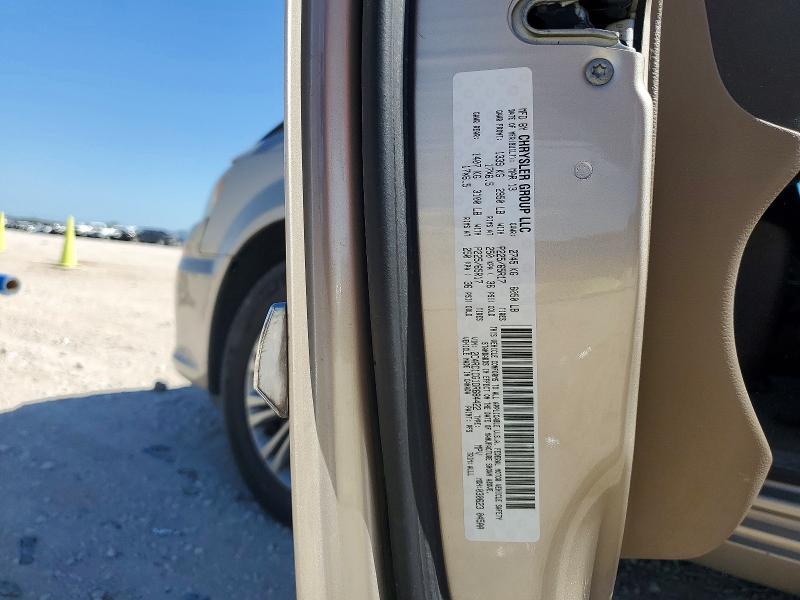 Aukcja sprzedaży 2013 Chrysler Town & Country, vin: 2C4RC1CG1DR684422, numer aukcji: 47183096
