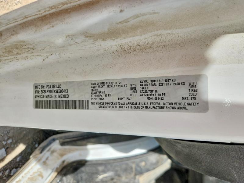 Aukcja sprzedaży 2025 Ram Promaster 2500, vin: 3C6LRVDGXSE506413, numer aukcji: 48666676