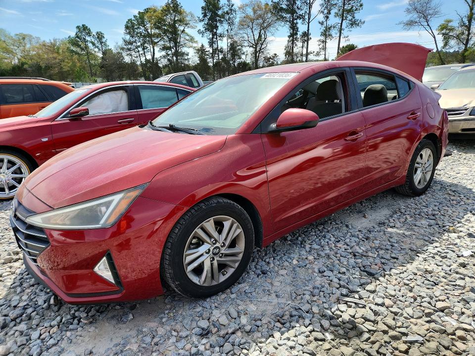 Auction sale of the 2020 Hyundai Elantra, vin: KMHD84LF2LU022480, lot number: 46921036