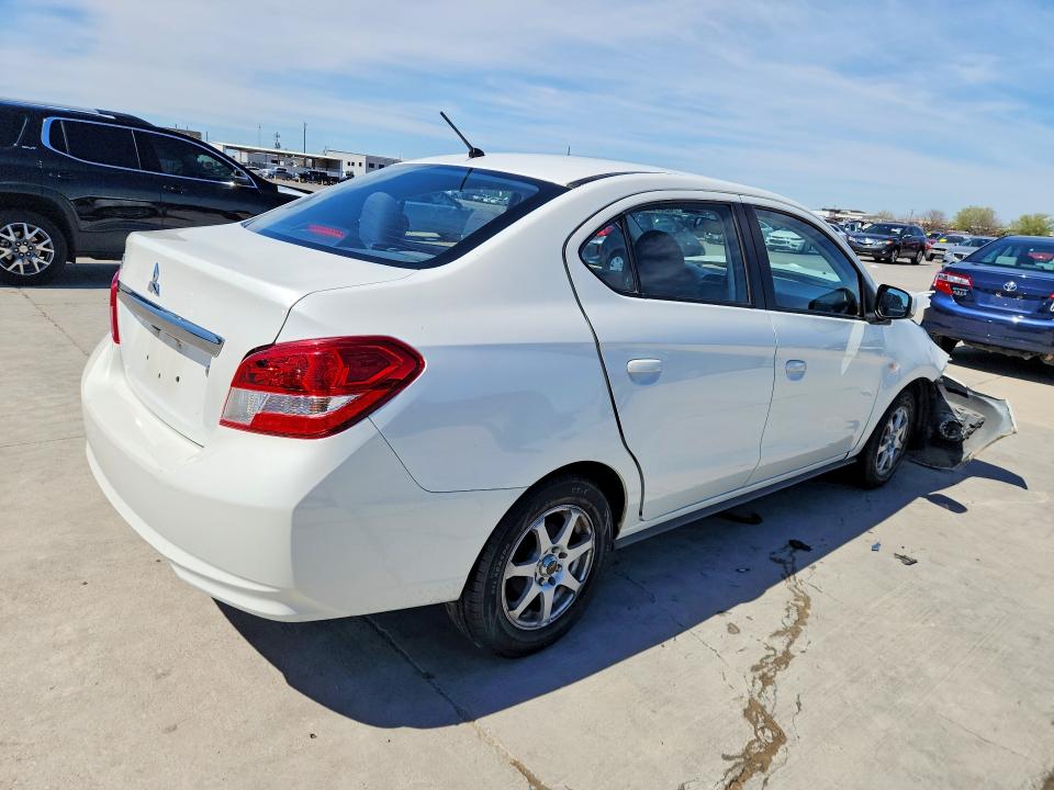 45476286 :رقم المزاد ، ML32F3FJ1LHF02259 vin ، 2020 Mitsubishi Mirage مزاد بيع