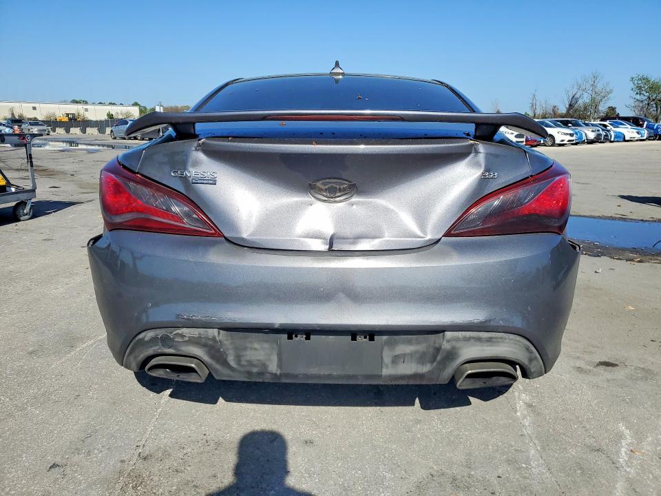 2016 Hyundai Genesis Coupe მანქანა იყიდება აუქციონზე, vin: KMHHT6KJ2GU135627, აუქციონის ნომერი: 77332815