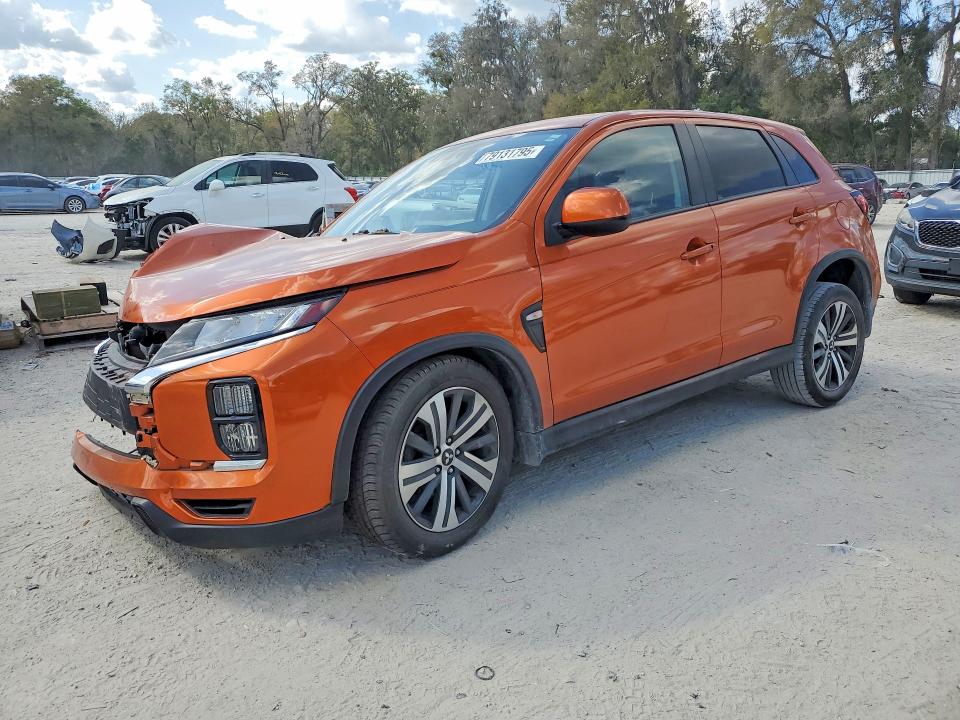 2022 Mitsubishi Outlander Sport მანქანა იყიდება აუქციონზე, vin: JA4APUAU5NU003222, აუქციონის ნომერი: 79131795