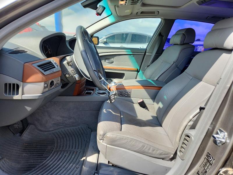 41850346 :رقم المزاد ، WBAGN63534DS54257 vin ، 2004 Bmw 745 مزاد بيع