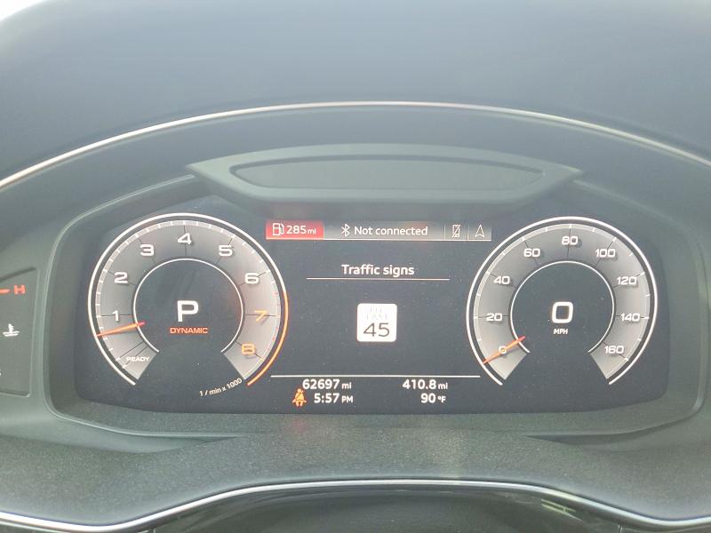 79740465 :رقم المزاد ، WA1FVAF11KD040949 vin ، 2019 Audi Q8 مزاد بيع
