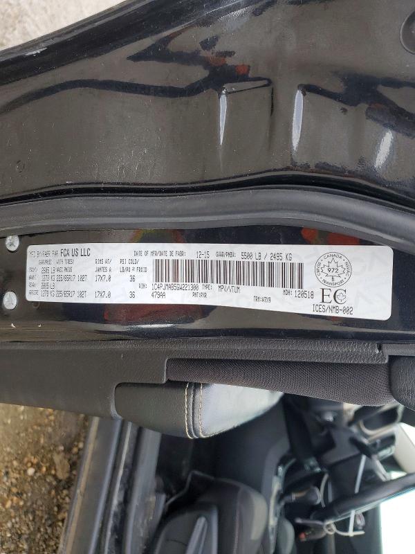 Aukcja sprzedaży 2016 Jeep Cherokee, vin: 1C4PJMAB5GW221300, numer aukcji: 46896096