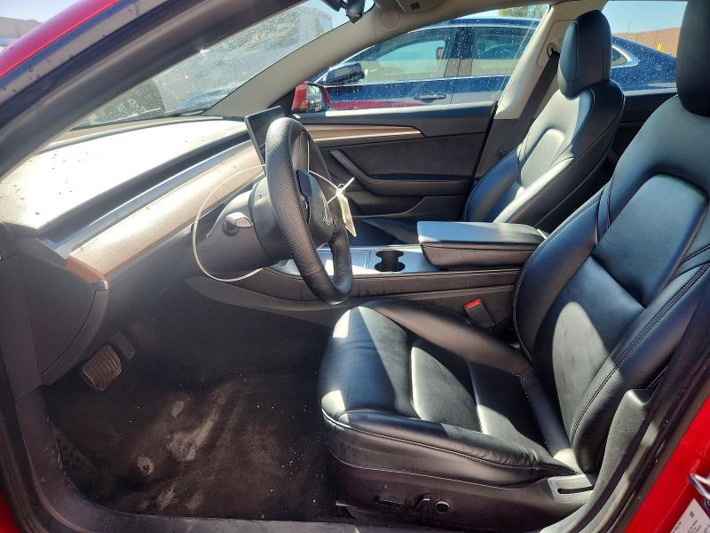 47102236 :رقم المزاد ، 5YJ3E1EA9NF369826 vin ، 2022 Tesla Model 3 مزاد بيع