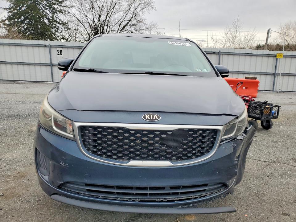 2016 Kia Sedona მანქანა იყიდება აუქციონზე, vin: KNDMB5C18G6093743, აუქციონის ნომერი: 46136786