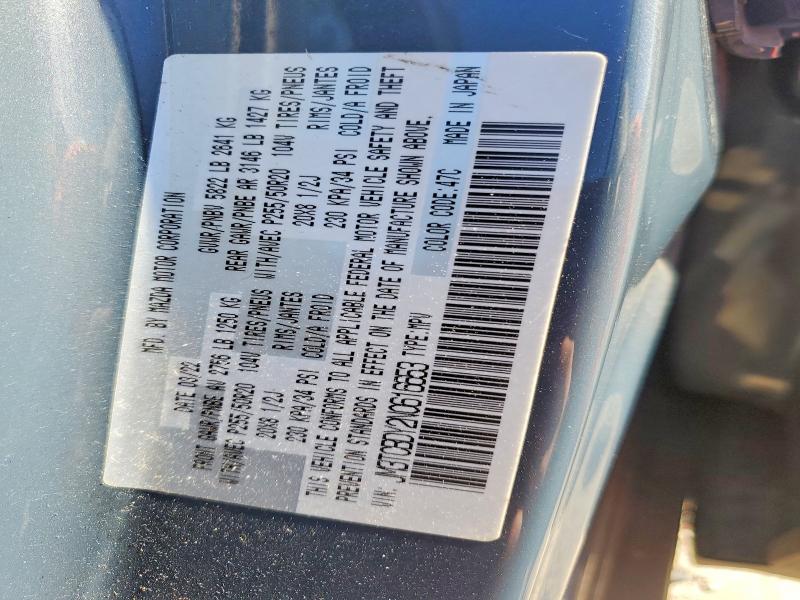 Продажа на аукционе авто 2022 Mazda Cx-9, vin: JM3TCBDY2N0616653, номер лота: 46052946