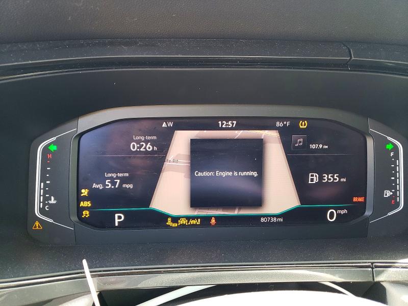 2022 Volkswagen Taos მანქანა იყიდება აუქციონზე, vin: 3VV1X7B22NM014897, აუქციონის ნომერი: 46200266