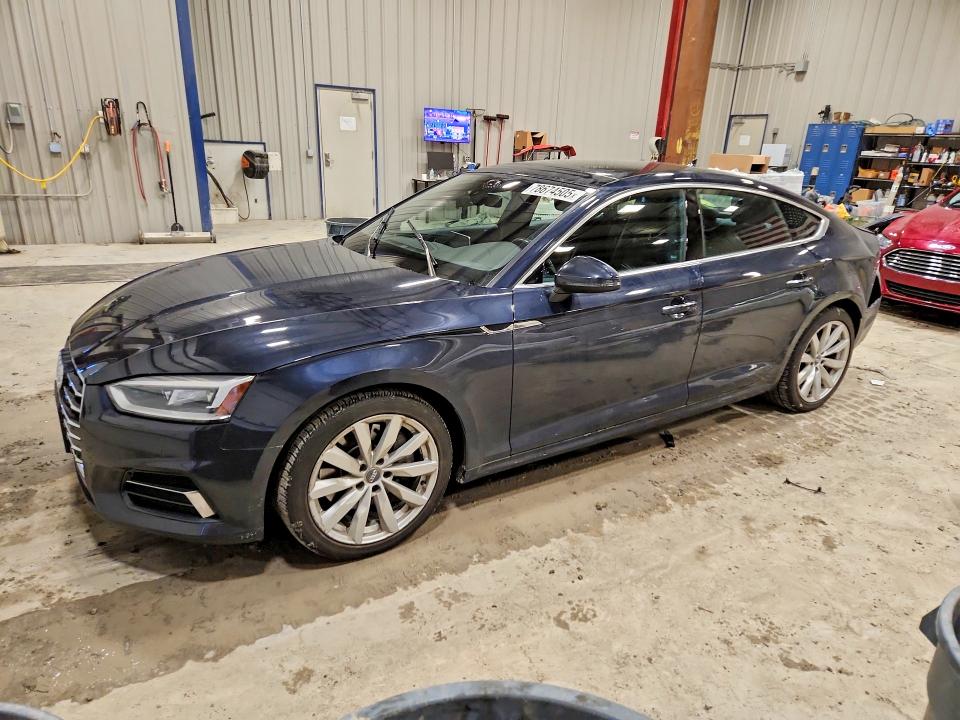 78674505 :رقم المزاد ، WAUBNCF57JA006014 vin ، 2018 Audi A5 مزاد بيع