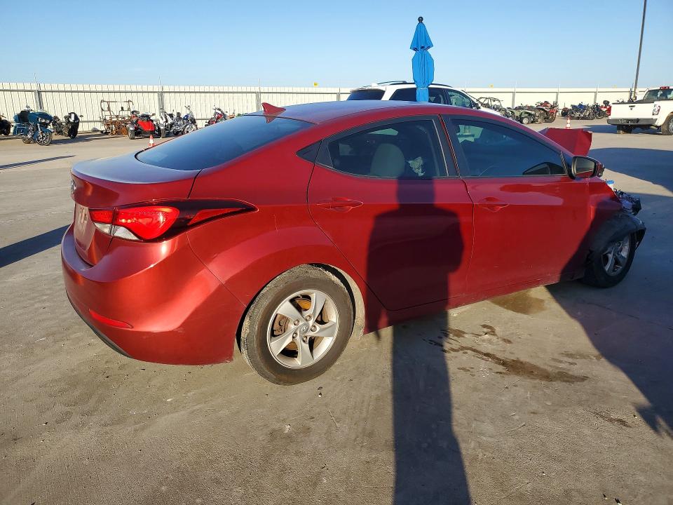 2014 Hyundai Elantra მანქანა იყიდება აუქციონზე, vin: 5NPDH4AE5EH533161, აუქციონის ნომერი: 45973276