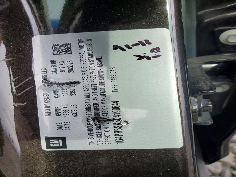 Aukcja sprzedaży 2012 Buick Verano, vin: 1G4PR5SK3C4190644, numer aukcji: 47414296