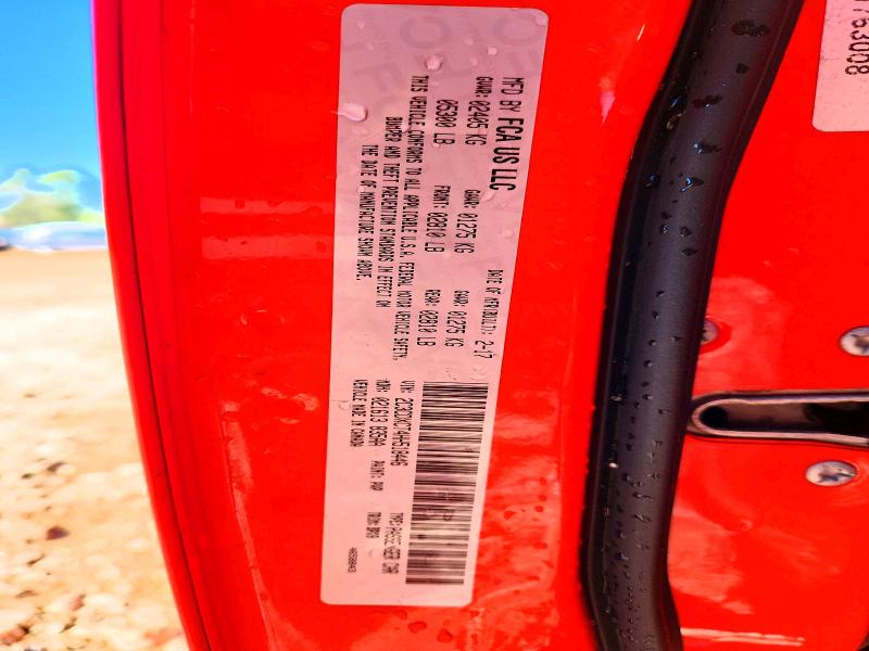 2017 Dodge Charger მანქანა იყიდება აუქციონზე, vin: 2C3CDXCT4HH518446, აუქციონის ნომერი: 41907686