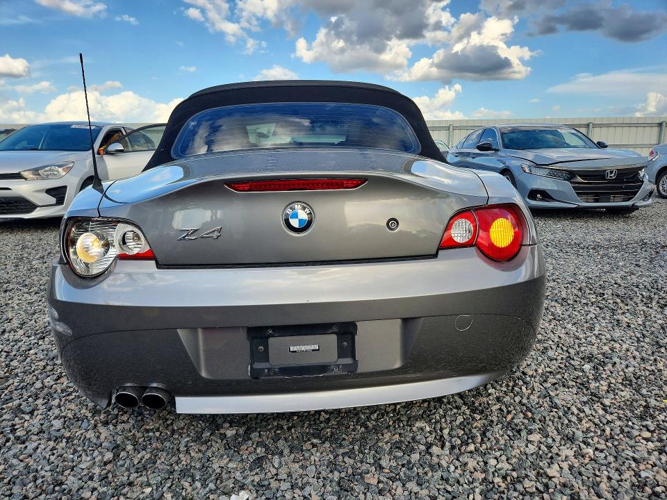 2003 Bmw Z4 მანქანა იყიდება აუქციონზე, vin: 4USBT53483LT20806, აუქციონის ნომერი: 41837716
