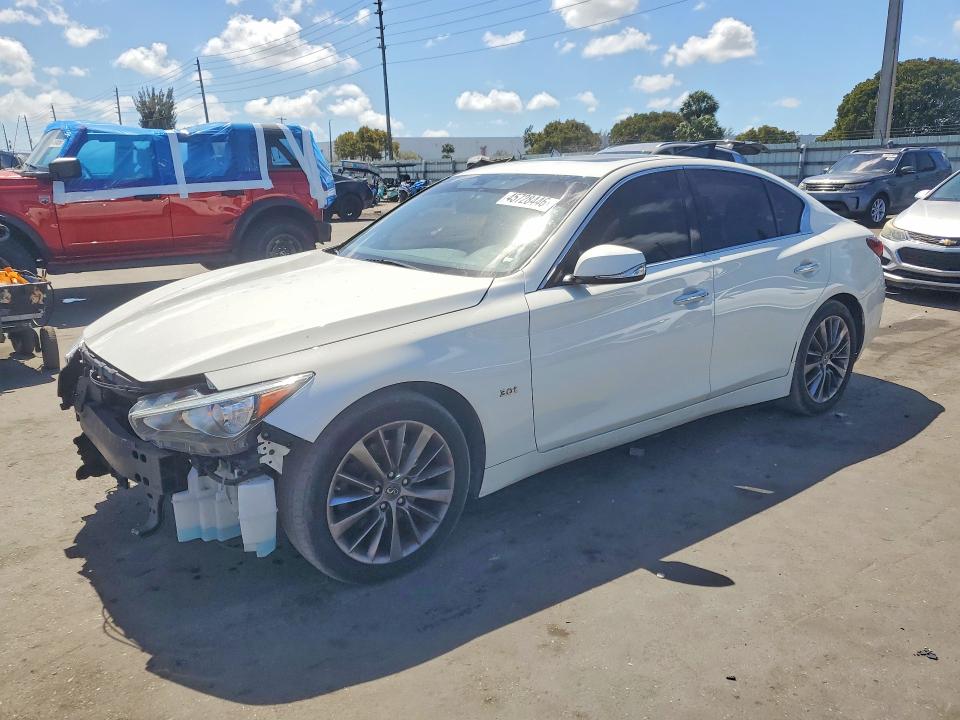 Продаж на аукціоні авто 2018 Infiniti Q50, vin: JN1EV7AP3JM591336, номер лоту: 45728446