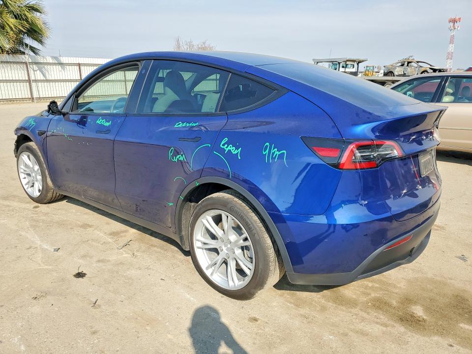 2022 Tesla Model Y მანქანა იყიდება აუქციონზე, vin: 7SAYGAEE5NF343732, აუქციონის ნომერი: 79568225