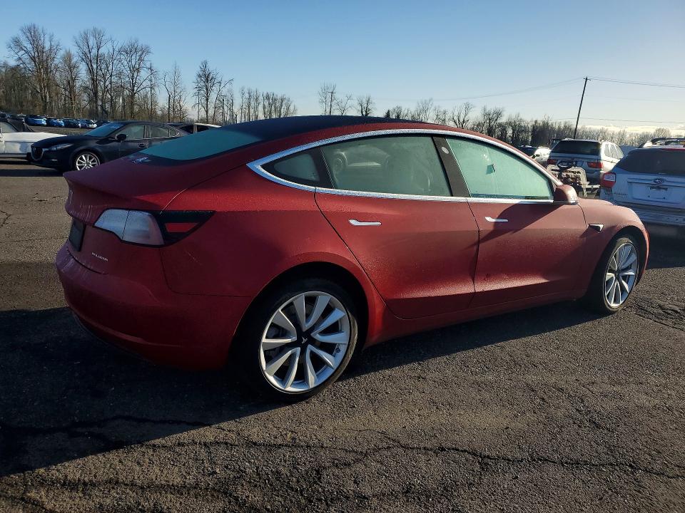 2019 Tesla Model 3 მანქანა იყიდება აუქციონზე, vin: 5YJ3E1EB5KF418587, აუქციონის ნომერი: 47576106