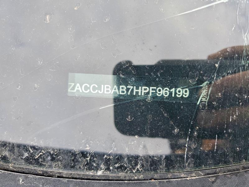 Продаж на аукціоні авто 2017 Jeep Renegade, vin: ZACCJBAB7HPF96199, номер лоту: 46846456