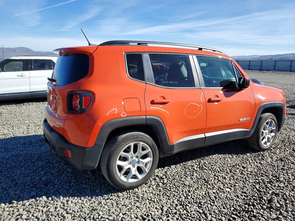 Продажа на аукционе авто 2017 Jeep Renegade, vin: ZACCJBBB6HPF15773, номер лота: 45908146