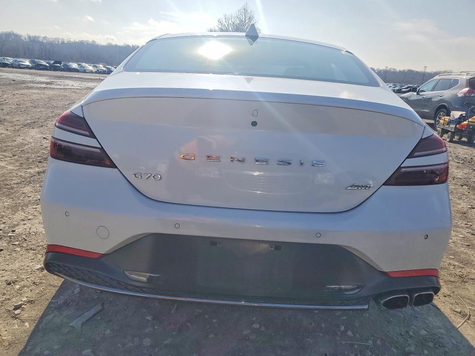 2023 Genesis G70 მანქანა იყიდება აუქციონზე, vin: KMTG34TA3PU122258, აუქციონის ნომერი: 41934506