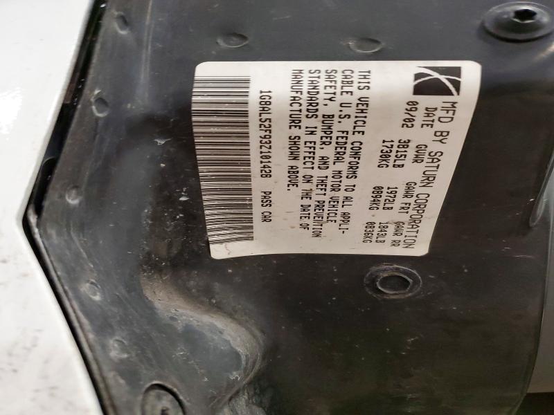 2003 Saturn Ion მანქანა იყიდება აუქციონზე, vin: 1G8AL52F93Z101428, აუქციონის ნომერი: 45511136