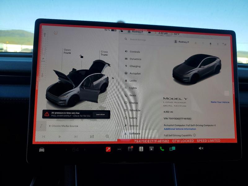 Aukcja sprzedaży 2026 Tesla Model Y, vin: 7SAYGDEE1TF461582, numer aukcji: 41970596