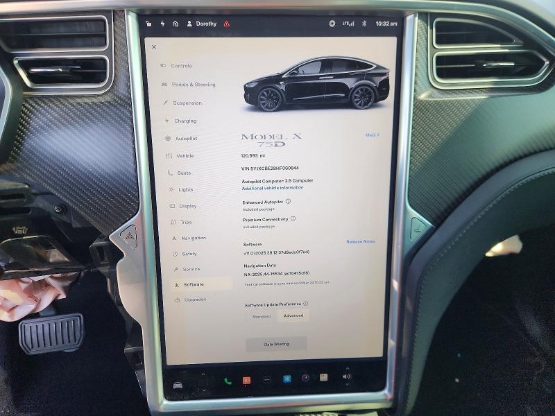 Продажа на аукционе авто 2017 Tesla Model X, vin: 5YJXCBE28HF060844, номер лота: 47115456
