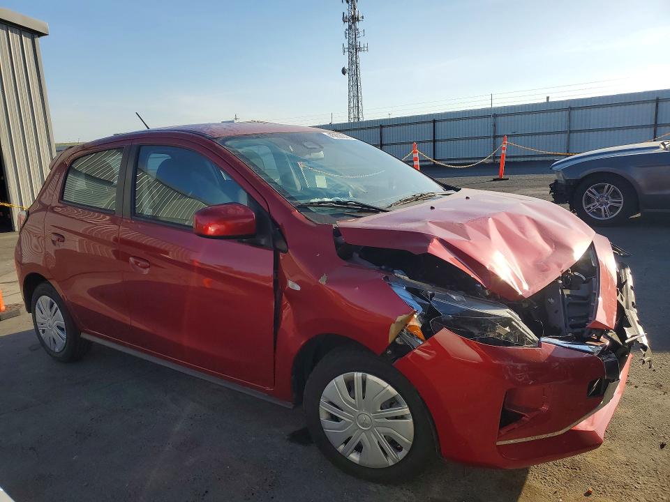 Aukcja sprzedaży 2024 Mitsubishi Mirage, vin: ML32AUHJ2RH021220, numer aukcji: 45658046