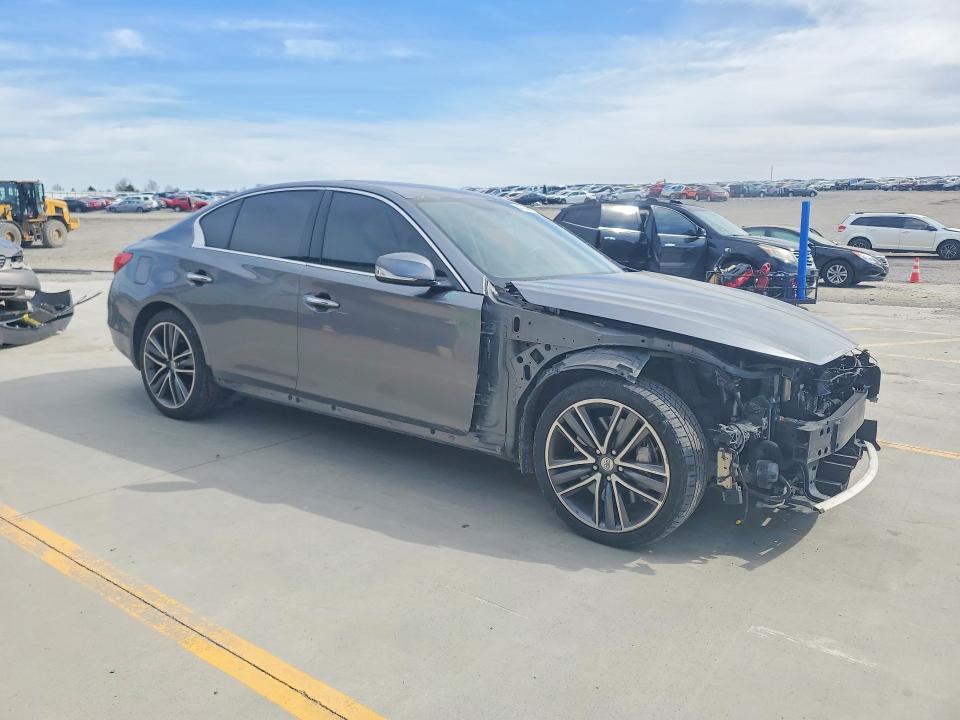 2017 Infiniti Q50 მანქანა იყიდება აუქციონზე, vin: JN1EV7AR2HM836350, აუქციონის ნომერი: 47284416