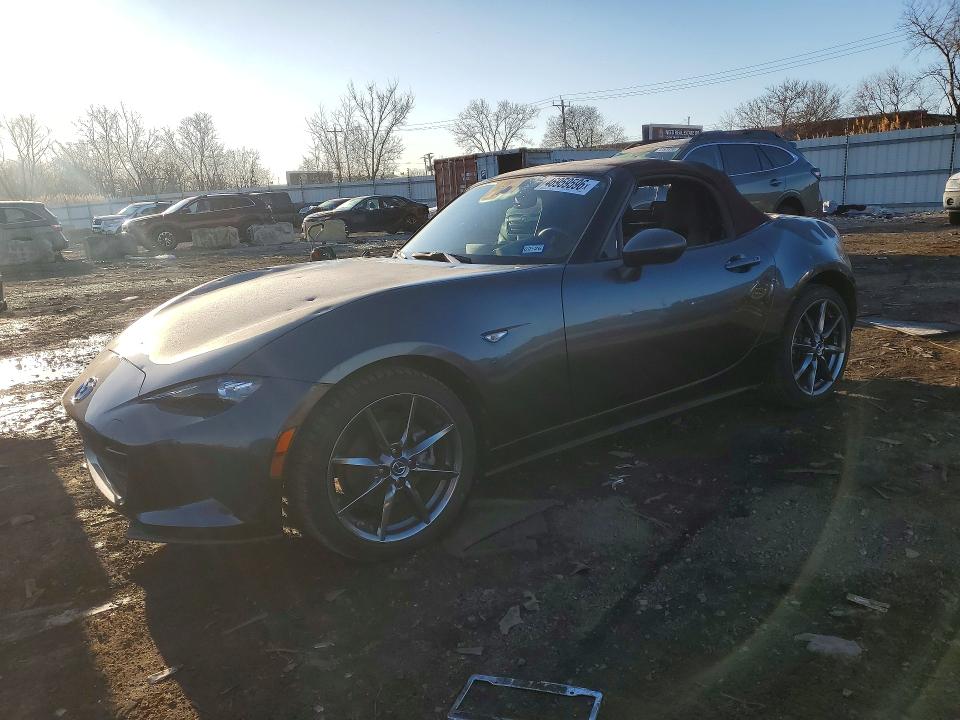 46959596 :رقم المزاد ، JM1NDAD73J0203456 vin ، 2018 Mazda Mx-5 Miata مزاد بيع