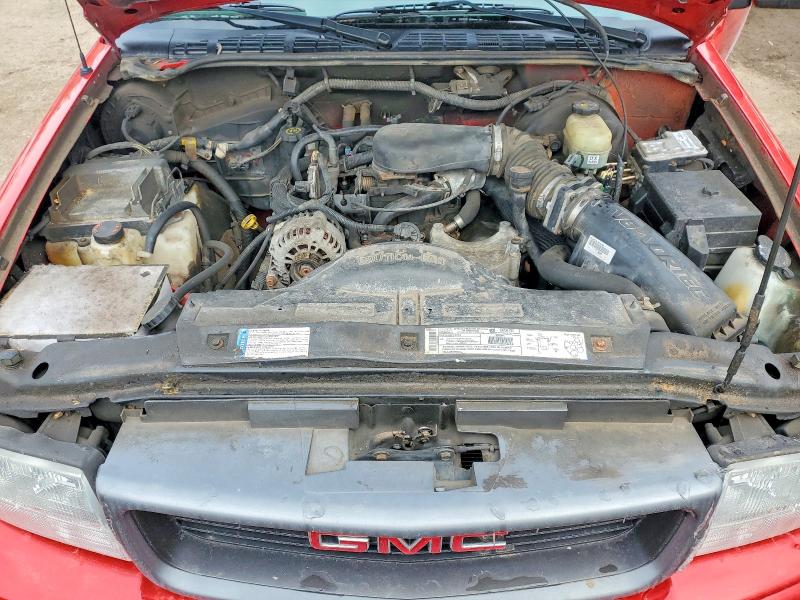 46558376 :رقم المزاد ، 1GTCS19W818215259 vin ، 2001 Gmc Sonoma مزاد بيع