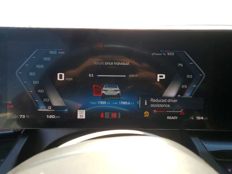 2024 Bmw I5 მანქანა იყიდება აუქციონზე, vin: WBY43FK0XRCR28952, აუქციონის ნომერი: 45861216