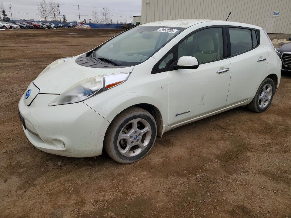 47563366 :رقم المزاد ، JN1AZ0CP7CT015068 vin ، 2012 Nissan Leaf مزاد بيع