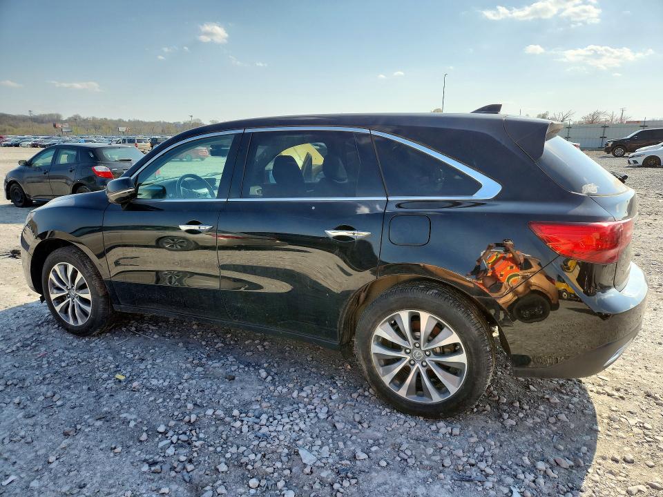 2016 Acura Mdx მანქანა იყიდება აუქციონზე, vin: 5FRYD4H44GB045166, აუქციონის ნომერი: 47639656