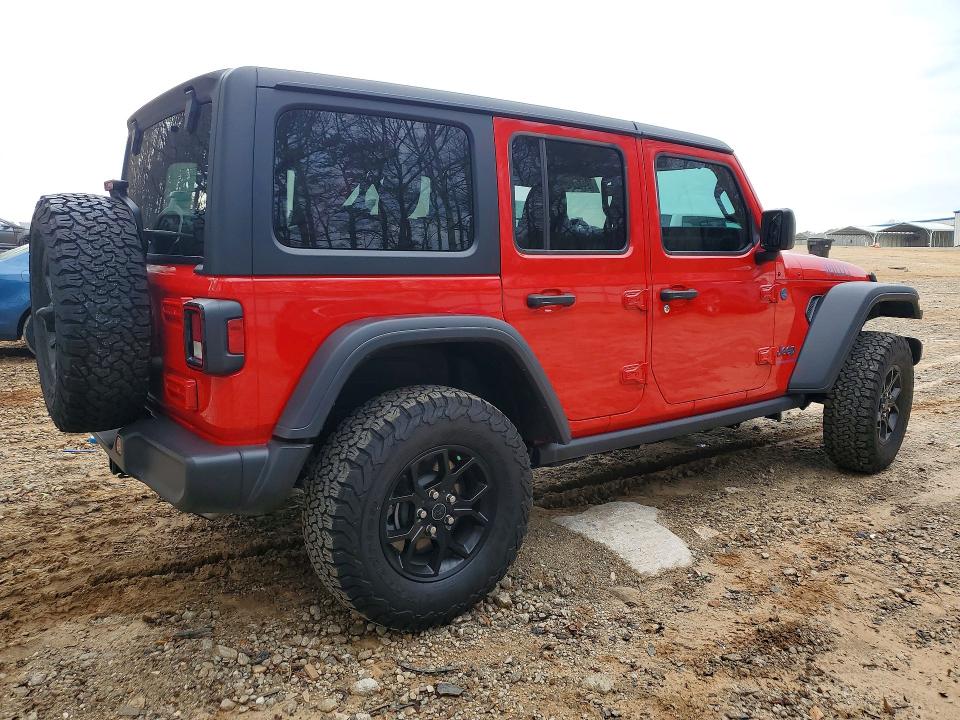 Продажа на аукционе авто 2024 Jeep Wrangler, vin: 1C4RJXN66RW147556, номер лота: 79442355