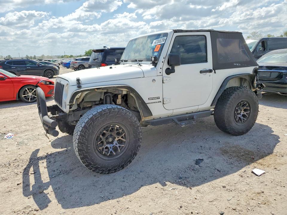 2014 Jeep Wrnglr Spt მანქანა იყიდება აუქციონზე, vin: 1C4GJWAG2EL235399, აუქციონის ნომერი: 47065296
