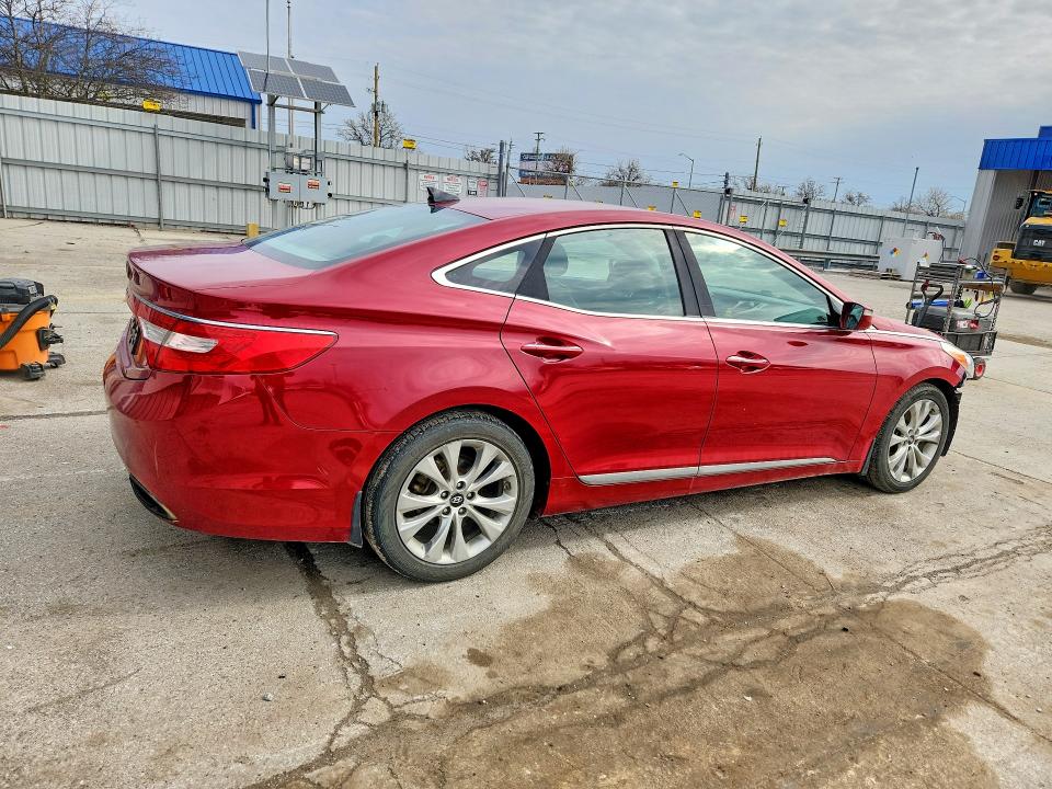 Auction sale of the 2013 Hyundai Azera, vin: KMHFG4JG9DA217650, lot number: 47962376