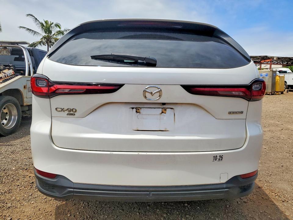 47658126 :رقم المزاد ، JM3KKAHDXS1198574 vin ، 2025 Mazda Cx-90 مزاد بيع