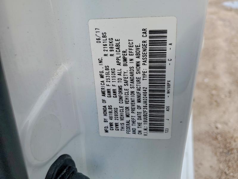 Продажа на аукционе авто 2018 Acura Tlx, vin: 19UUB2F36JA004642, номер лота: 45497746